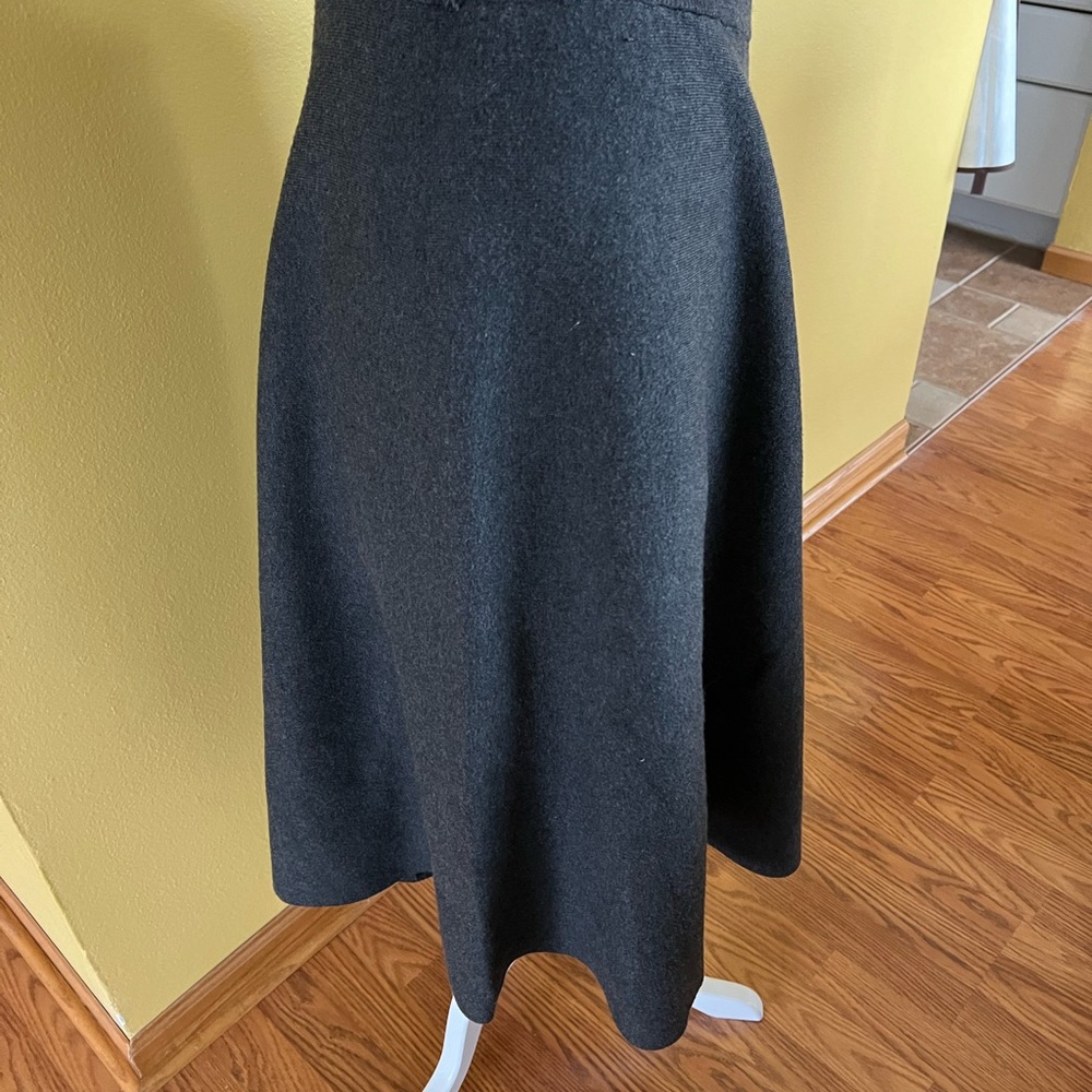 Eileen Fisher Charcoal Midi Skirt